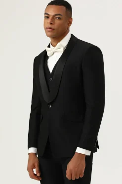 3 Peças Preto Fatos Formales