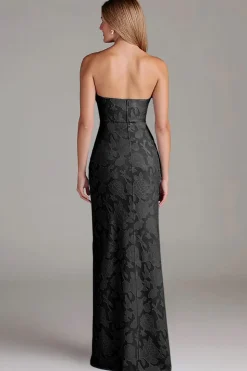 Bainha sem alças Dusty Blue Long Vestido de dama de honra