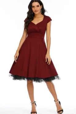 Balanço V Neck Vermelho