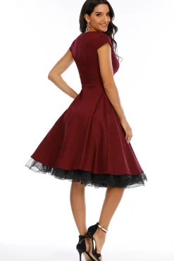 Balanço V Neck Vermelho