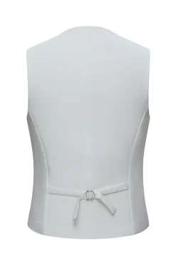 Black Peak Lapel Duplo Peito Masculino 3 Peça Tuxedo