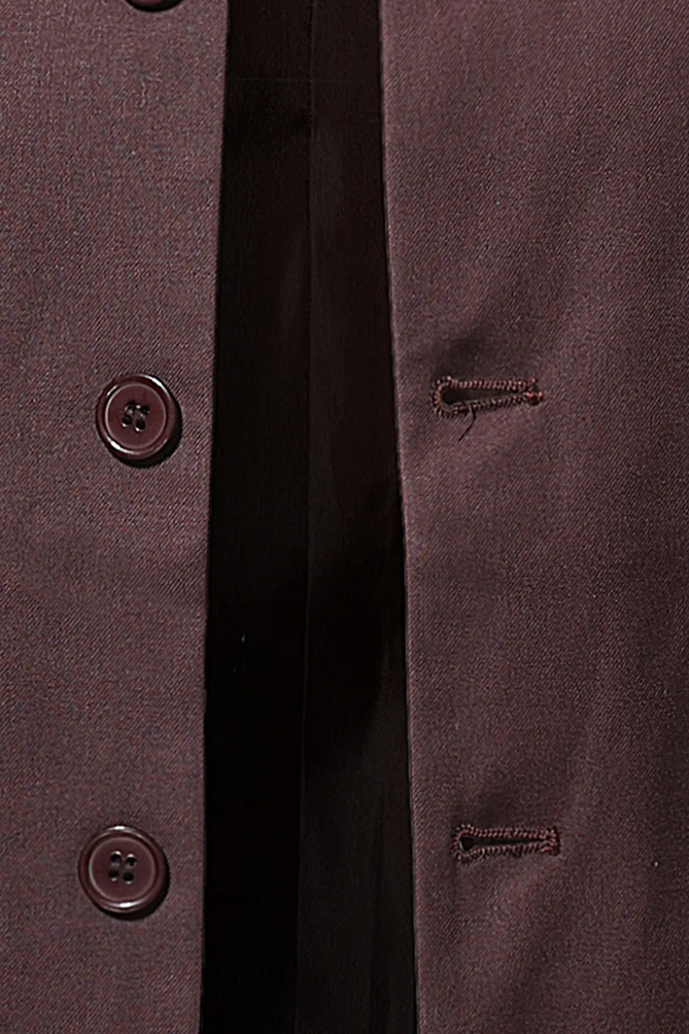 Blazer masculino único peito castanho