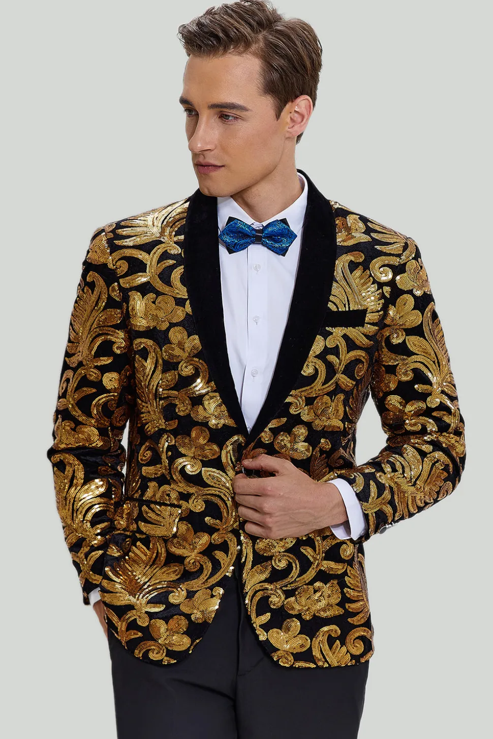 Blazer Masculino Ouro Slim Fit