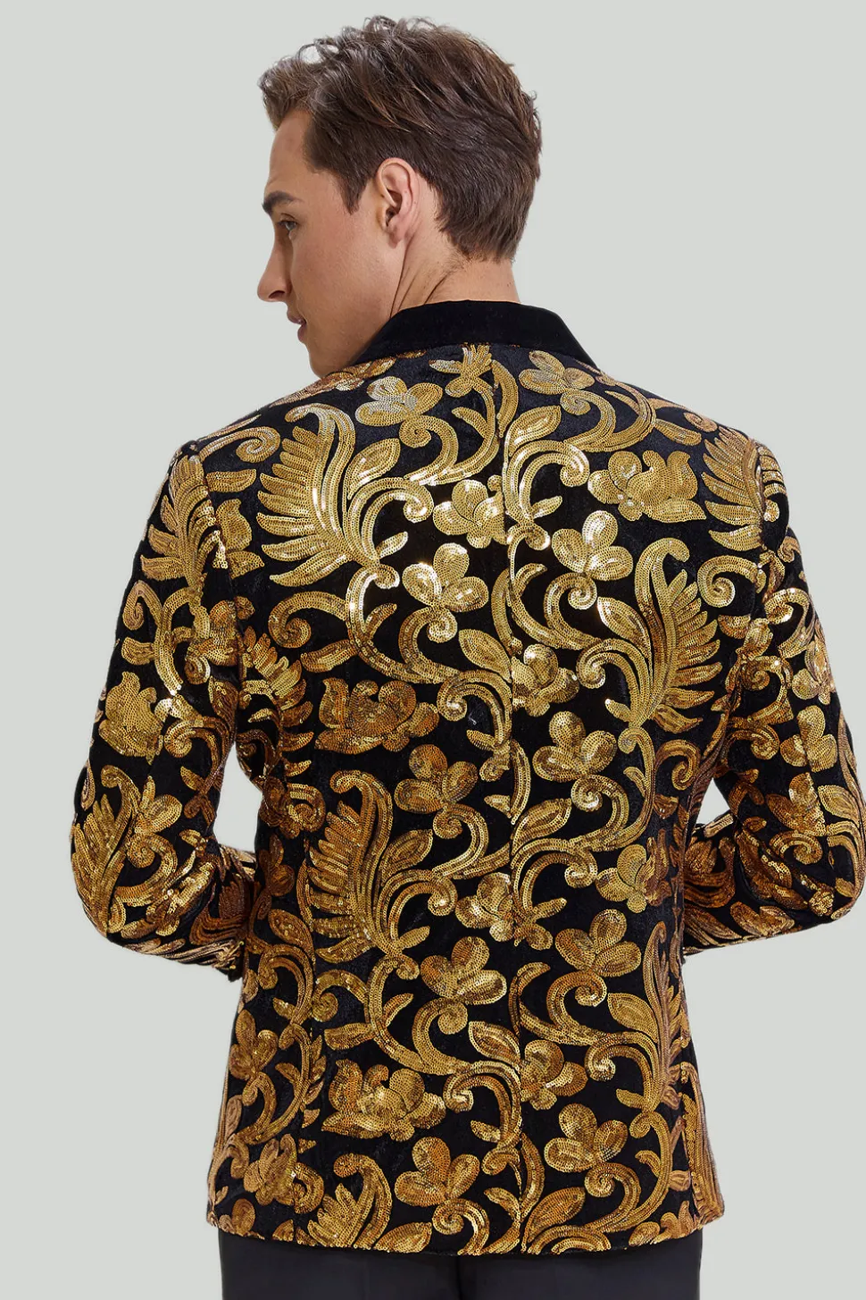 Blazer Masculino Ouro Slim Fit