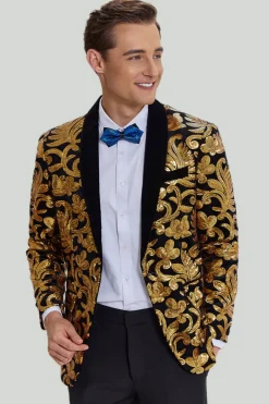 Blazer Masculino Ouro Slim Fit