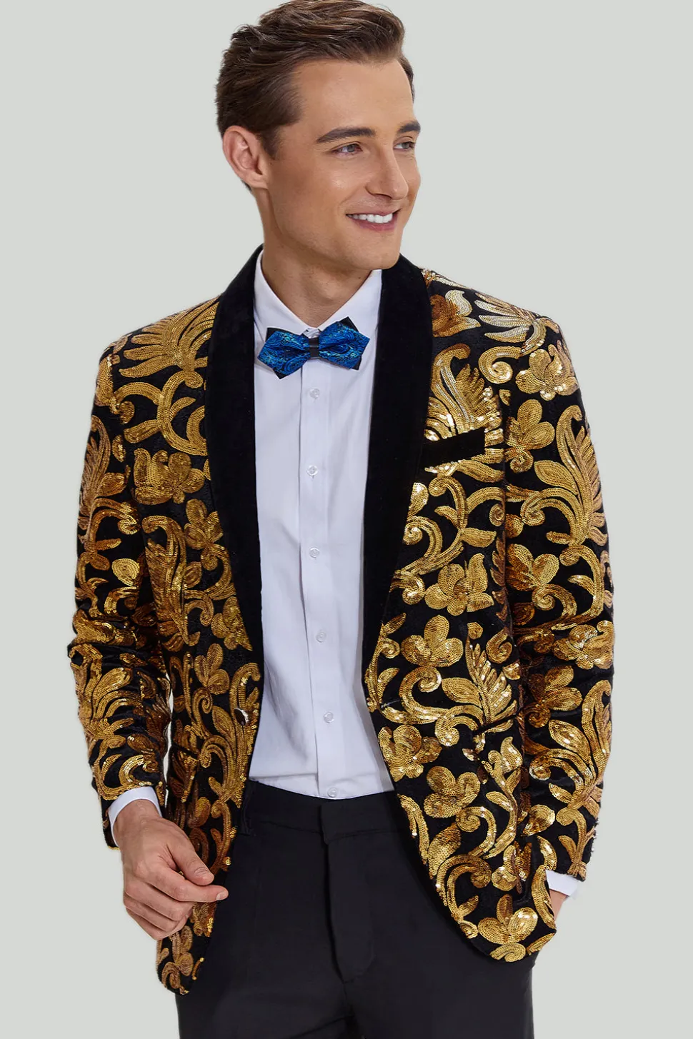 Blazer Masculino Ouro Slim Fit