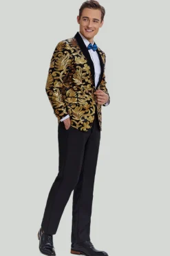 Blazer Masculino Ouro Slim Fit