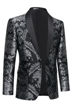 Blazer Masculino Preto de Peito Solteiro