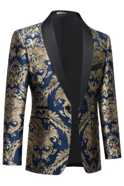 Blazer Masculino Verde Escuro com Bordado