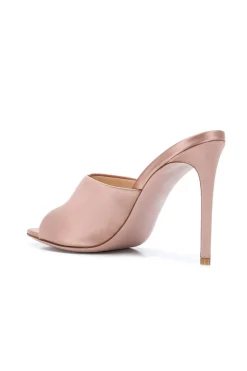 Blush Dedo Aberto Mulheres Salto Alto