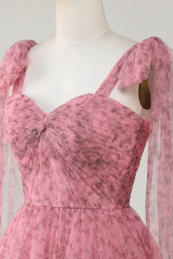 Blush Impresso A-Line Short Tulle Homecoming Dress