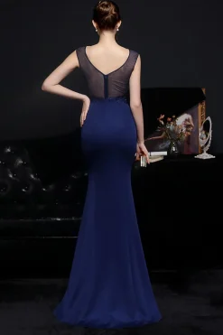 Blush Mermaid Vestido de baile