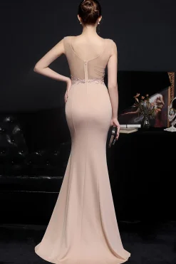 Blush Mermaid Vestido de baile