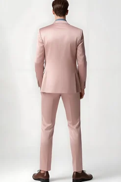 Blush Peak Lapela 2 Peças Ternos Masculinos