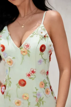 Bodycon Esparguete Correias Olive Sequins Backless Homecoming Dress com Bordado