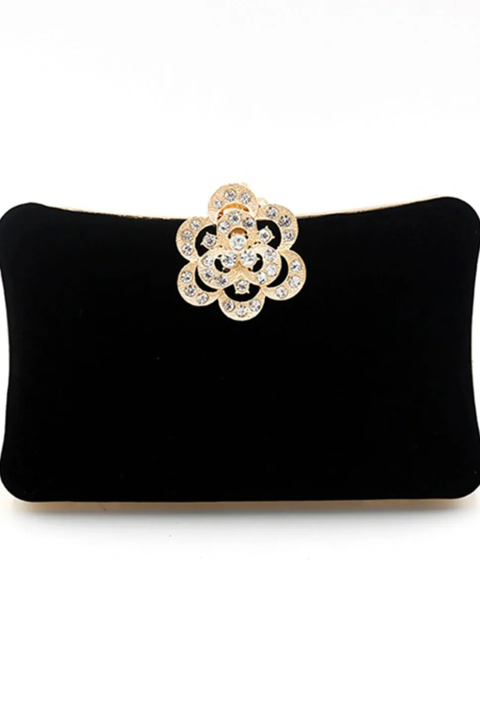 Bolsa de ombro de veludo de veludo borgonha