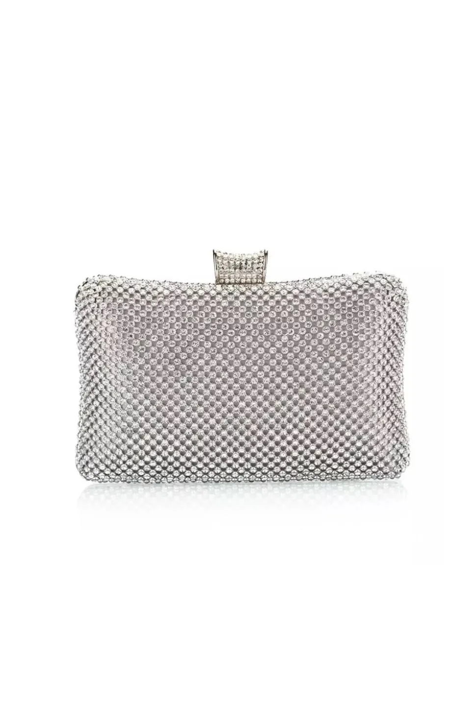 Bolsa Sparkly Silver Evening Party