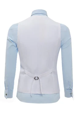 Borgonha colete para homem