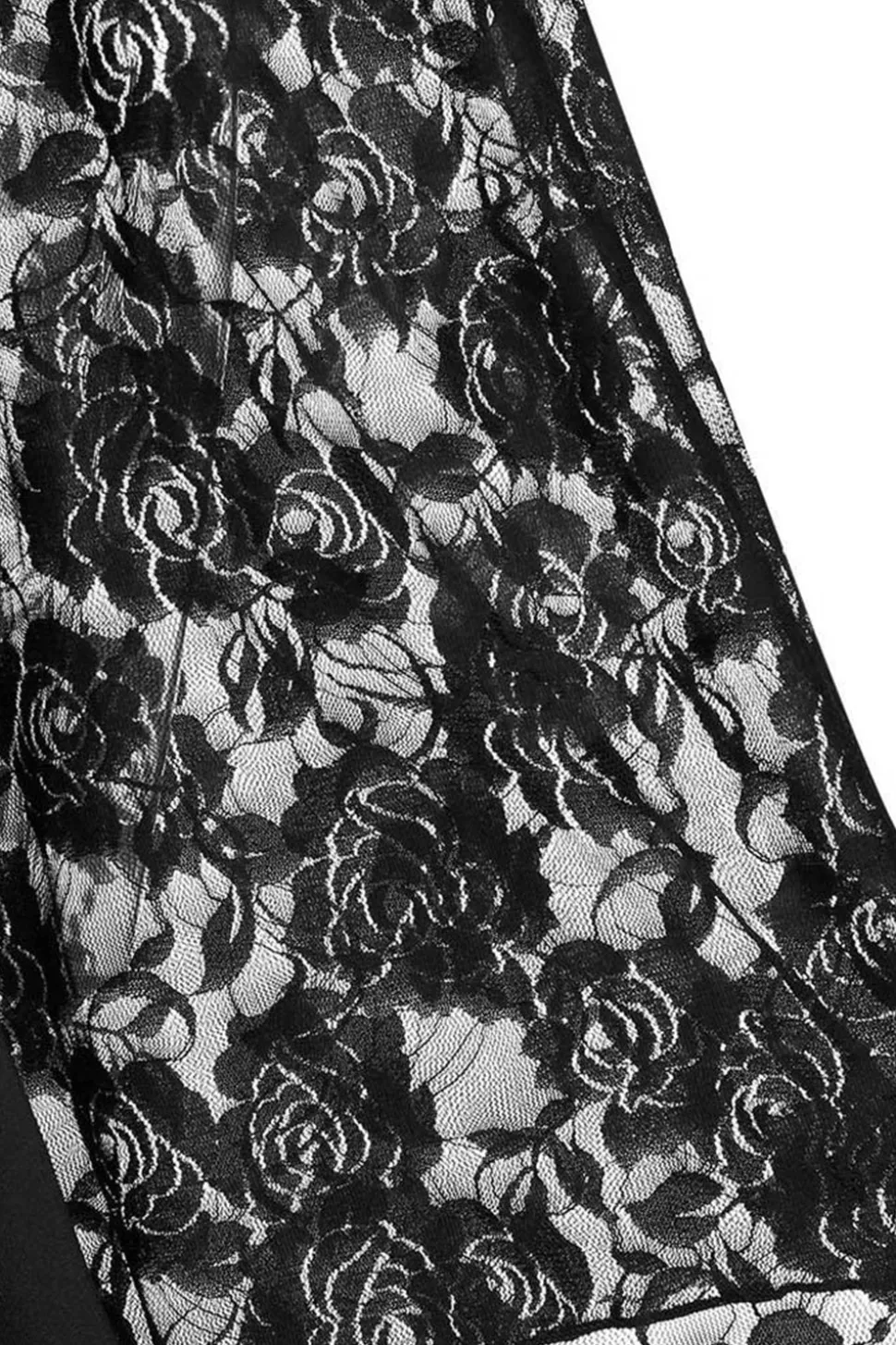 Borgonha Flare Mangas Vestido de Halloween