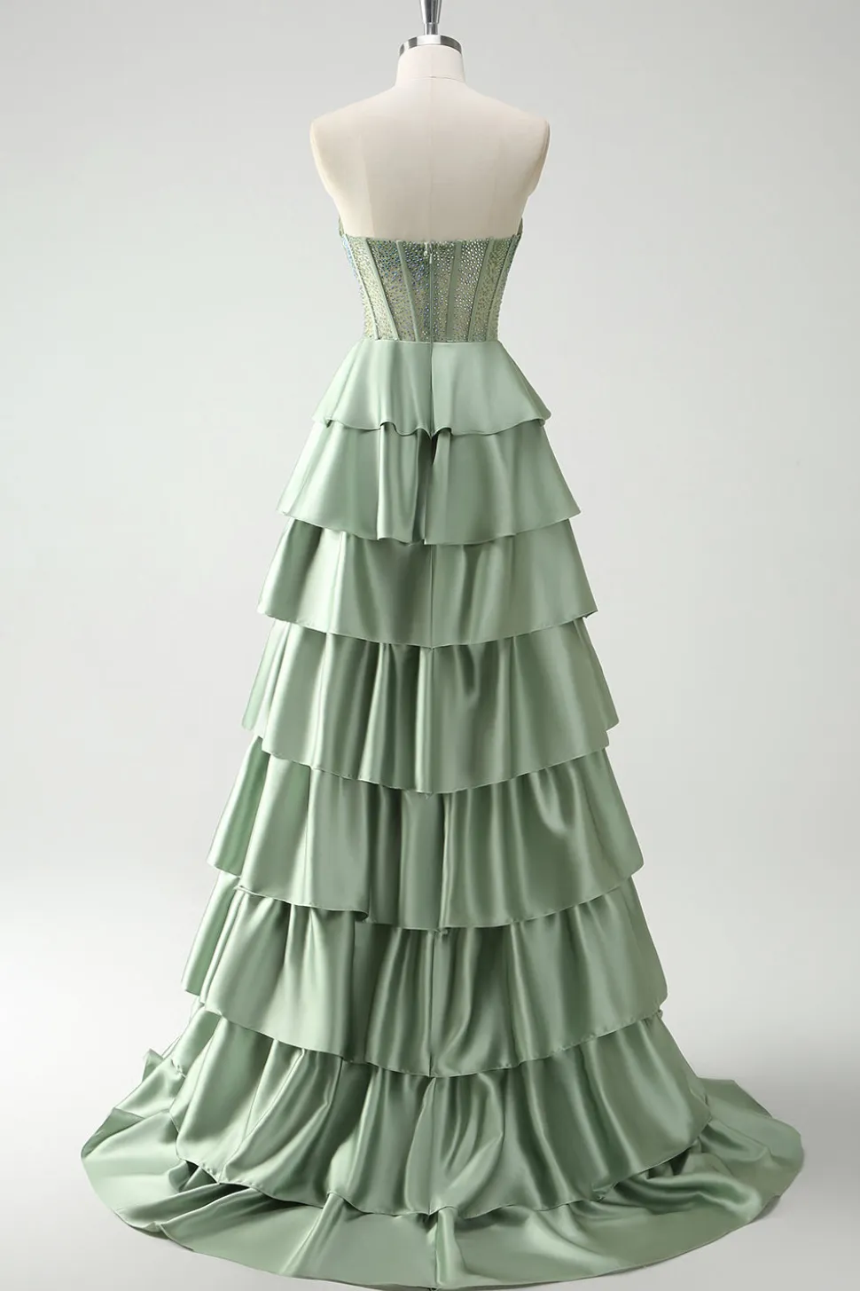 Borgonha princesa querida frisado espartilho longo vestido de baile com fenda