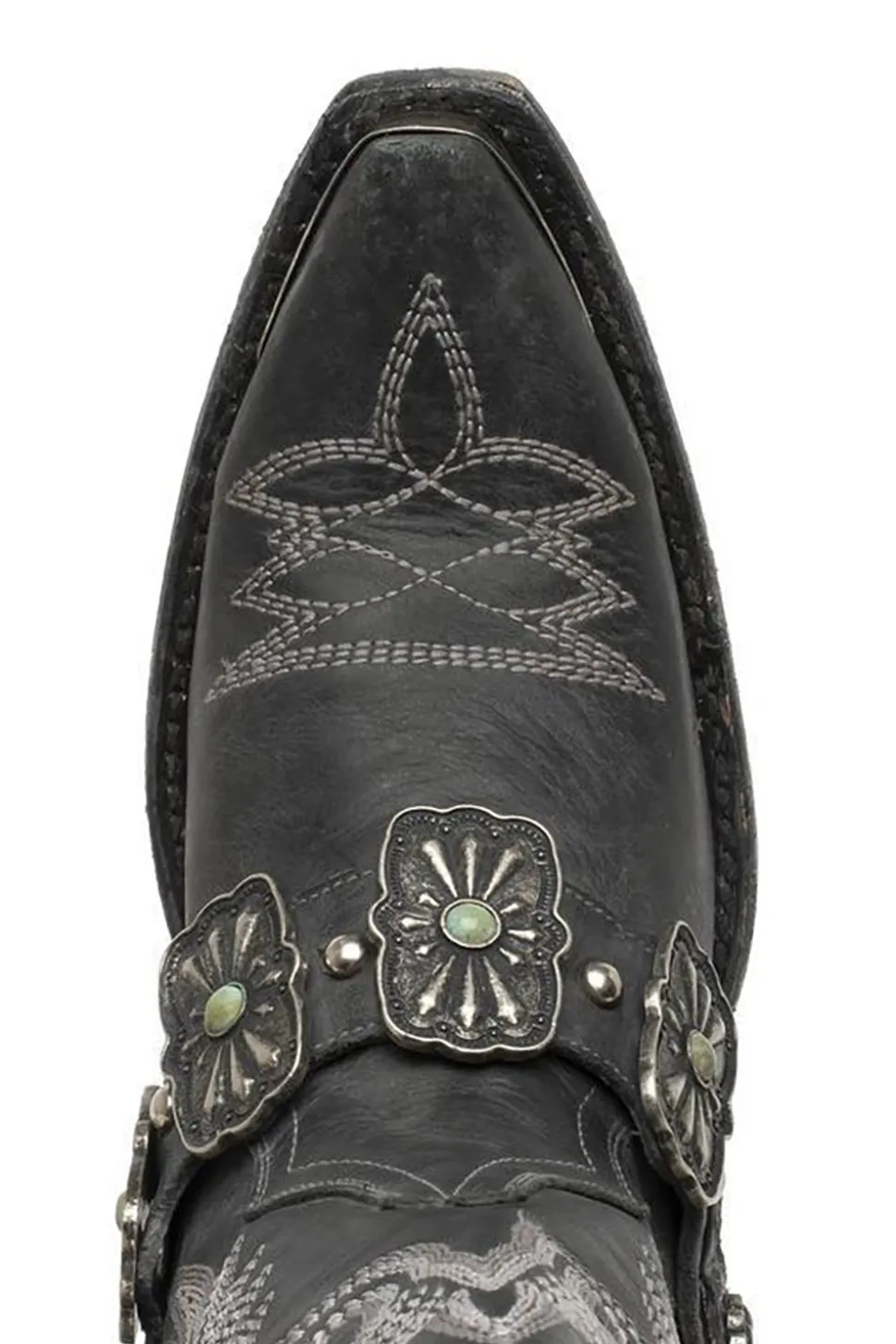 Botas altas de estilo Boho preto