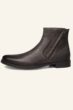 Botas de Couro de Vaca Para Homem