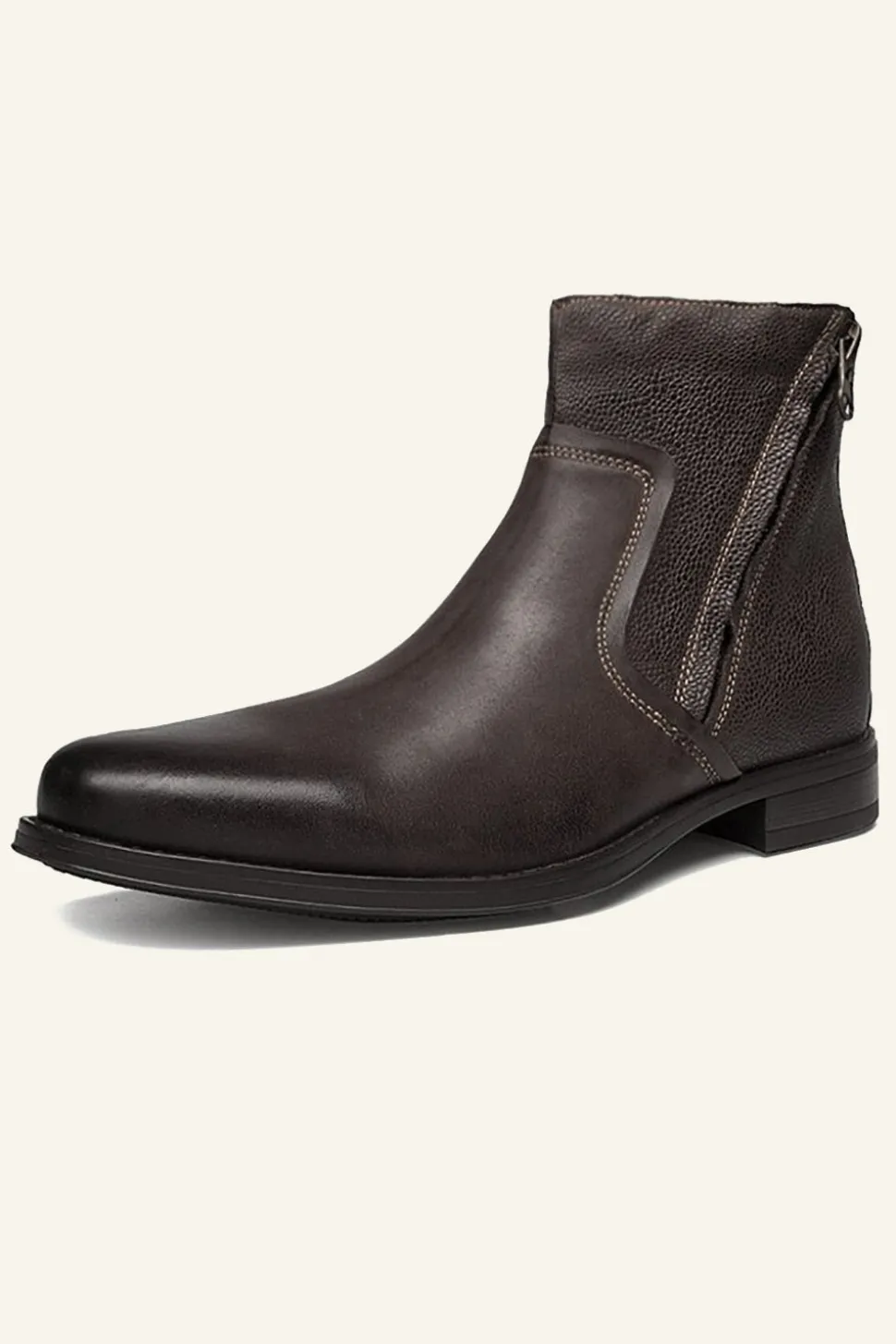 Botas de Couro de Vaca Para Homem