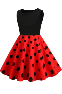 Branca Sem Mangas Vestidos de Menina Vintage