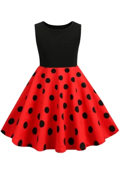 Branca Sem Mangas Vestidos de Menina Vintage