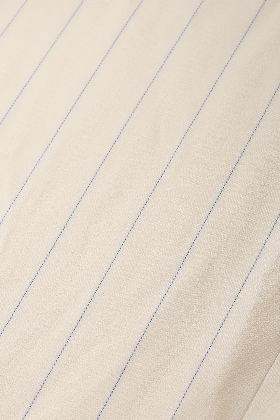 Branco 3 Peça Pinstriped Men Prom Suits