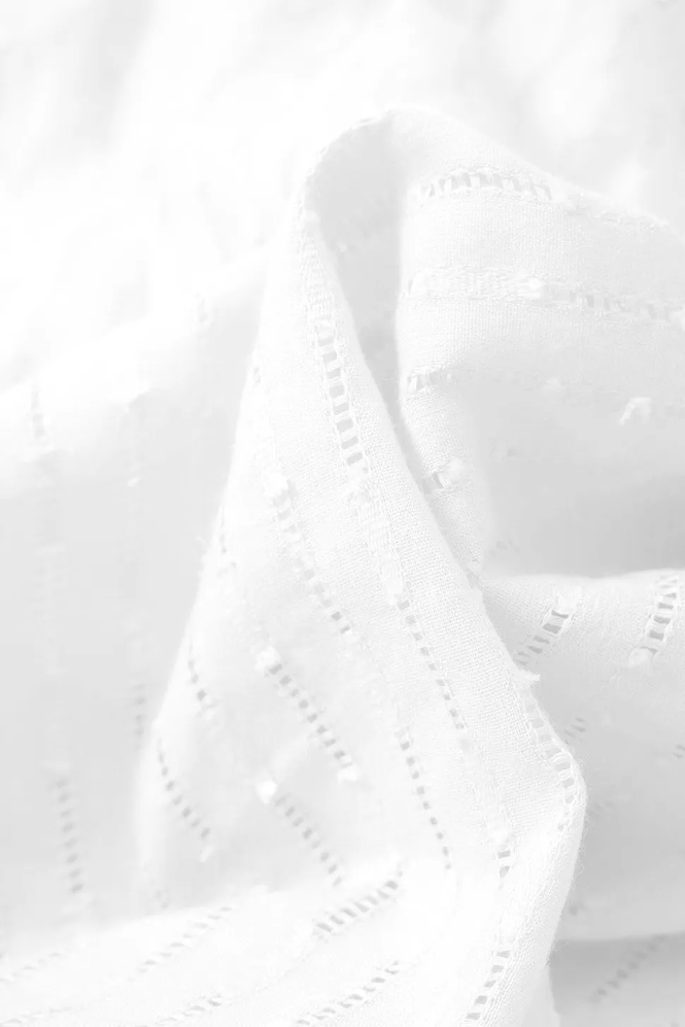 Branco Gola em V Midi Vestido de Verão