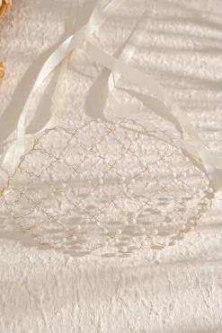 Branco Noiva Pearl Headbands Headpieces