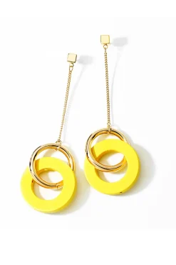 Brincos simples de moda geométrica