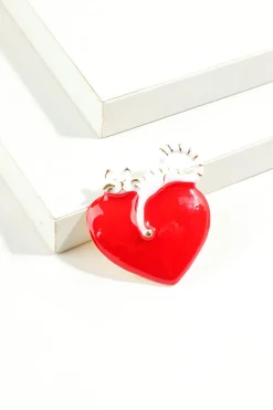 Broche de Gato do Amor