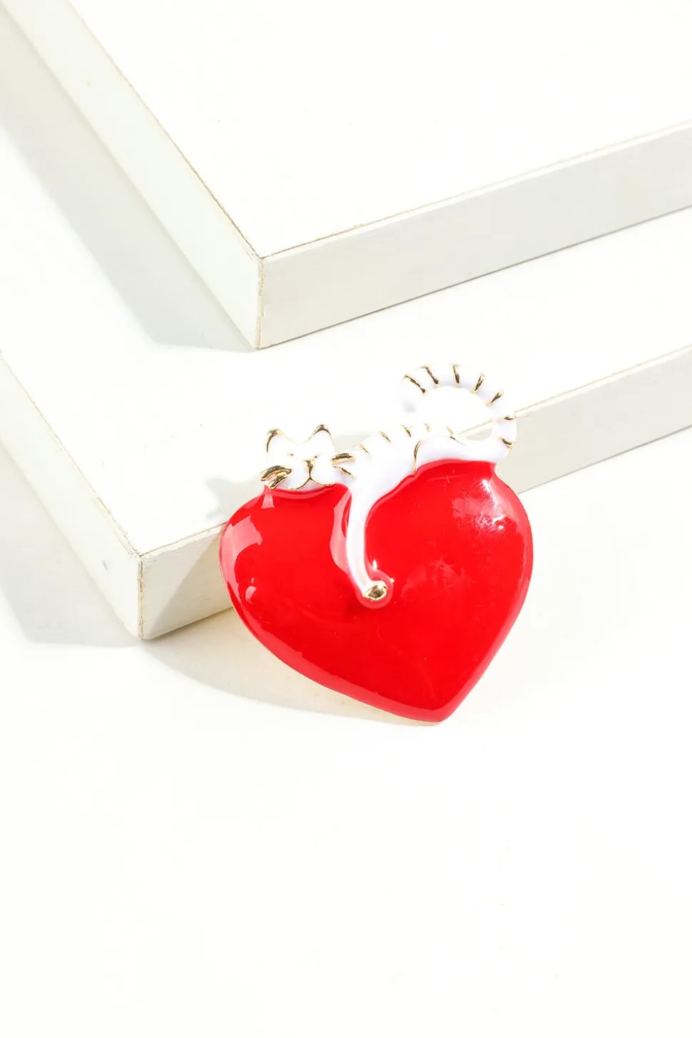 Broche de Gato do Amor
