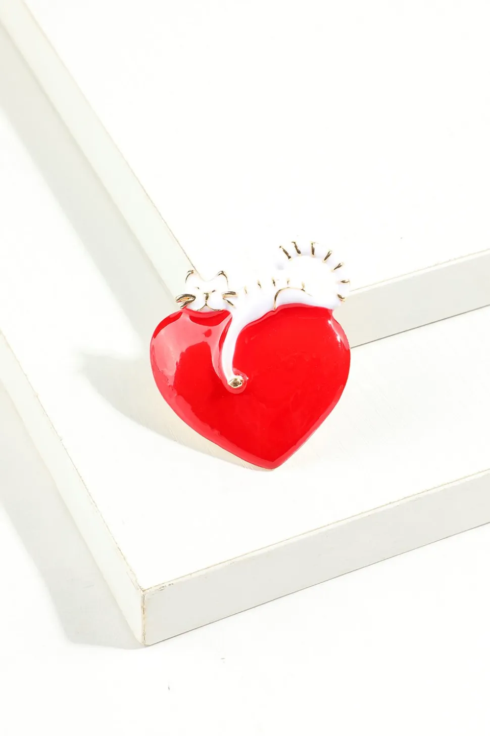 Broche de Gato do Amor