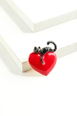 Broche de Gato do Amor