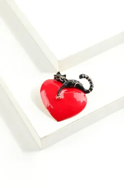 Broche de Gato do Amor