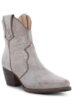 Brown PU Couro Chunky Steels Boho Botas