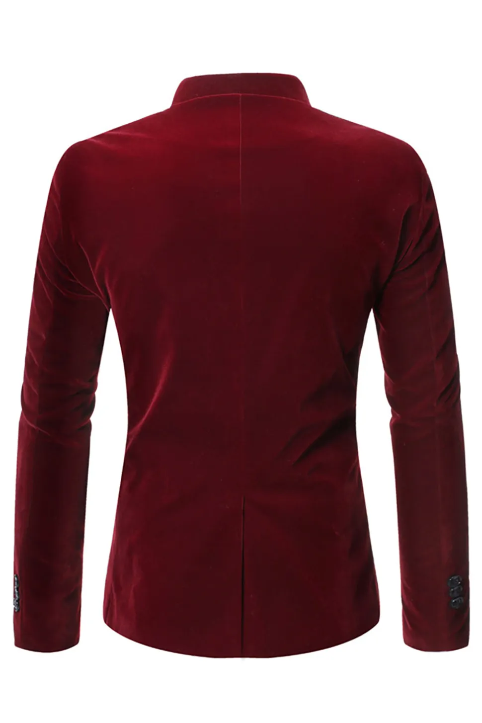 Café duplo peito blazer masculino
