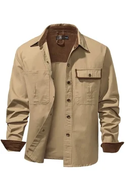 Camisa de Algodão Azul Marinha