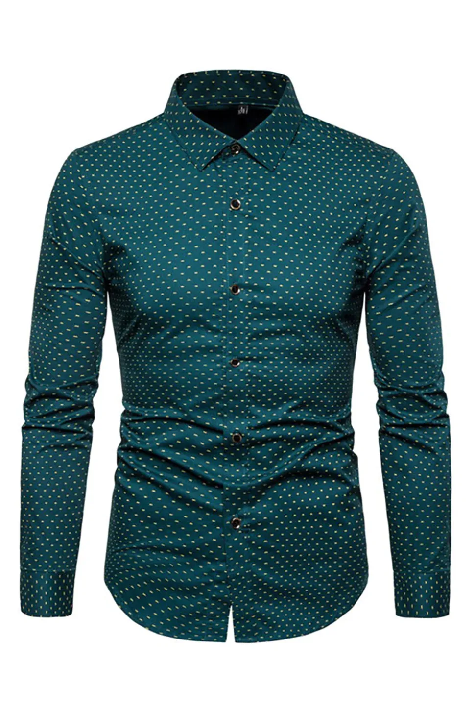 Camisa de Mais Tamanho Manga Comprida