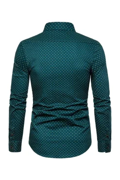 Camisa de Mais Tamanho Manga Comprida