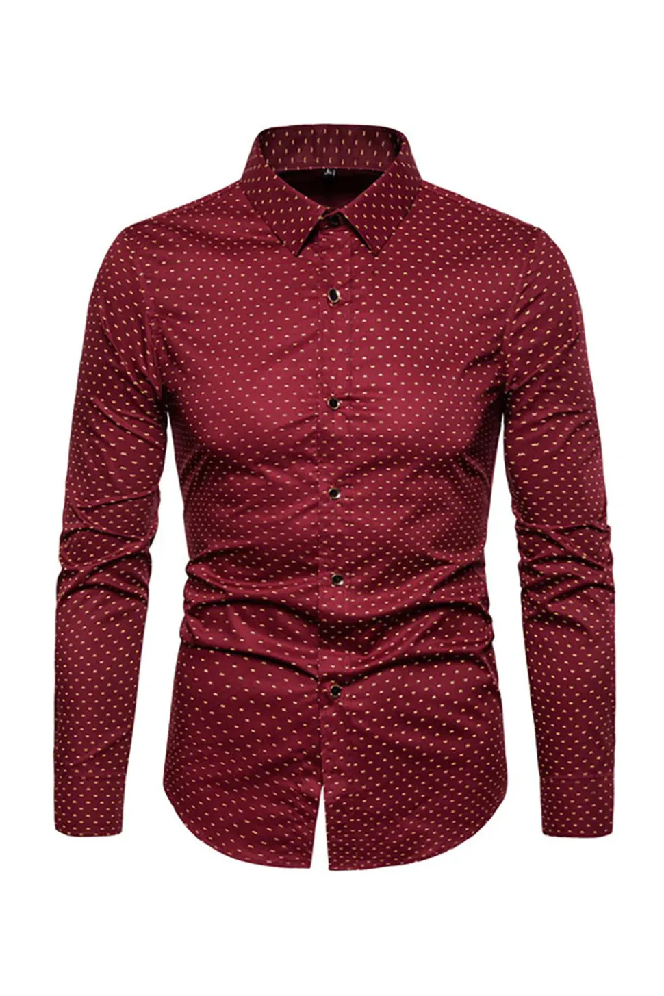 Camisa de Mais Tamanho Manga Comprida