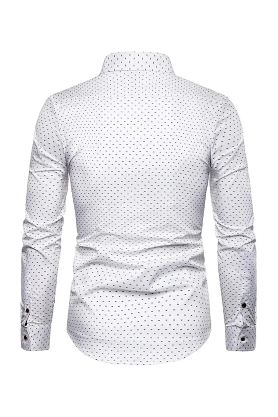 Camisa de Mais Tamanho Manga Comprida