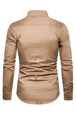 Camisa de Mais Tamanho Manga Comprida