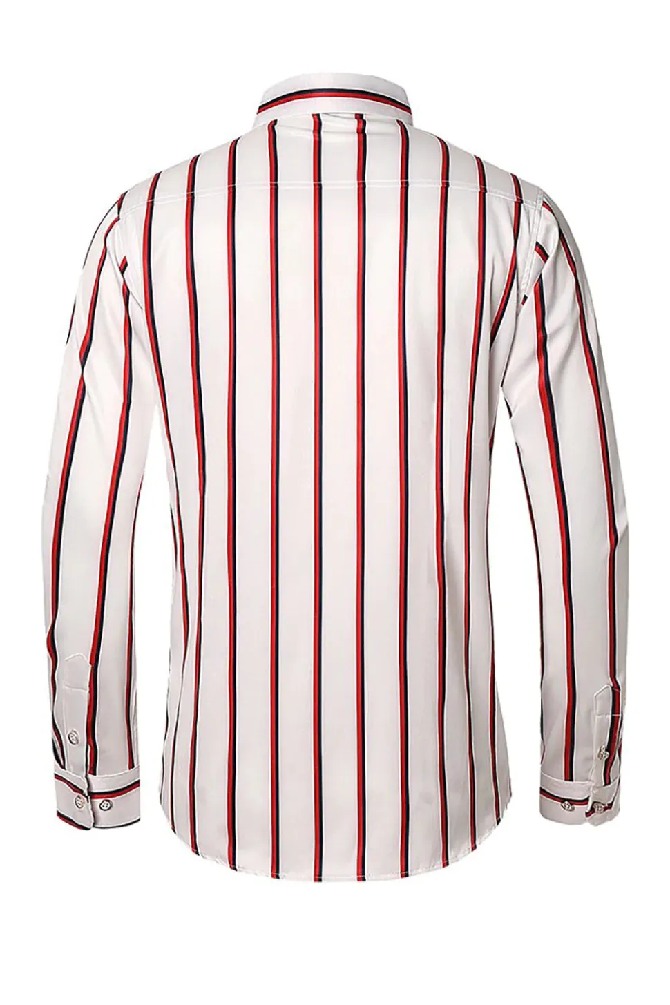 Camisa de Manga Comprida Preto Vermelho Mais Tamanha