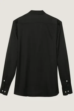 Camisa de terno manga comprida preto