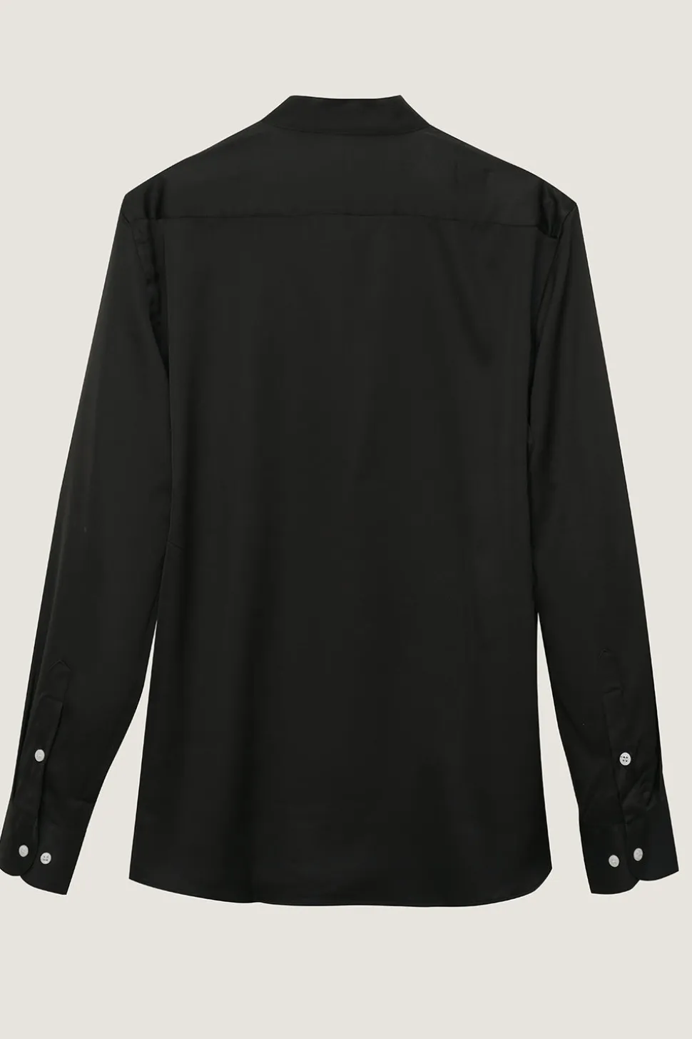 Camisa de terno manga comprida preto