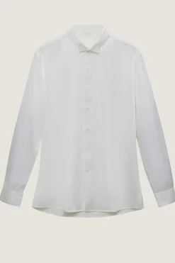 Camisa de terno manga comprida preto